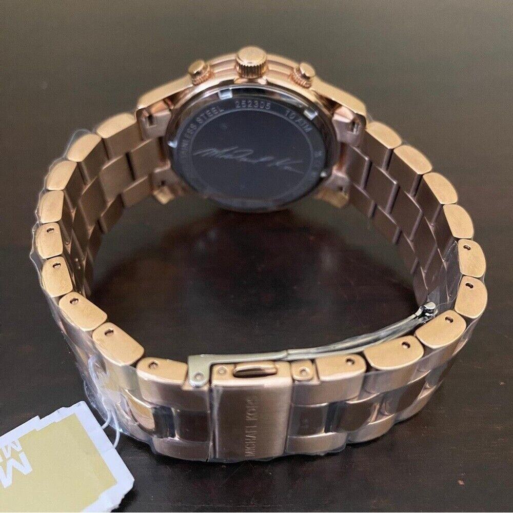 NEW Michael Kors Runway Chronograph‎ Watch 38mm Rose Gold - 100M Water Resistant - Picture 6 of 7